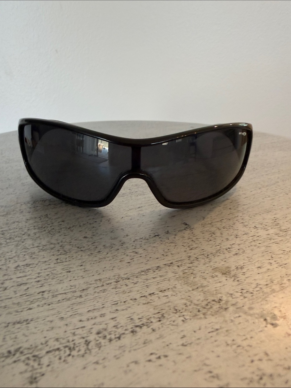 Arnette Men's Wrap Sunglasses in Black